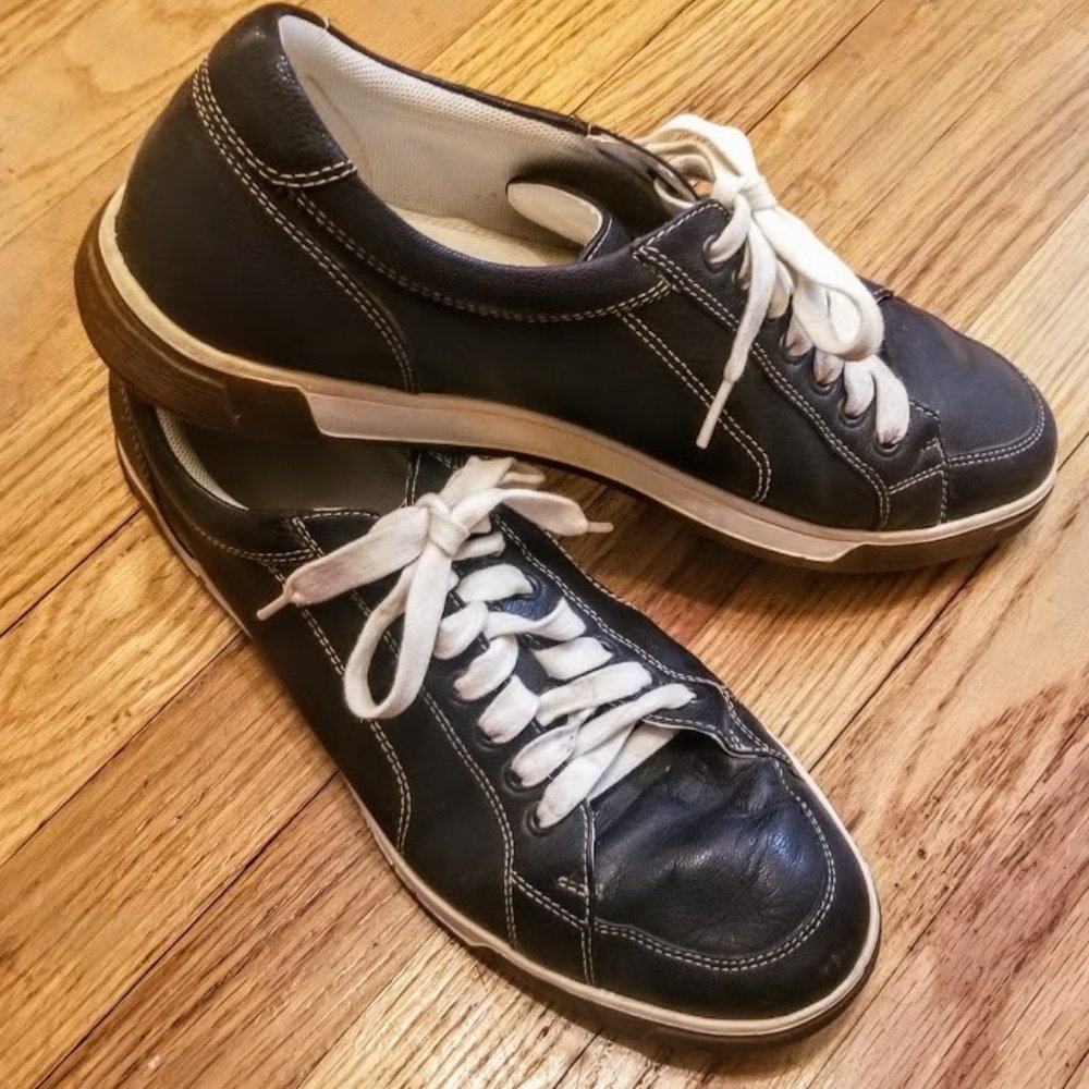 Cole Haan | Nike Air | Men's | Leather | Lace Up | Sneaker | Blk | Size: 10.5M